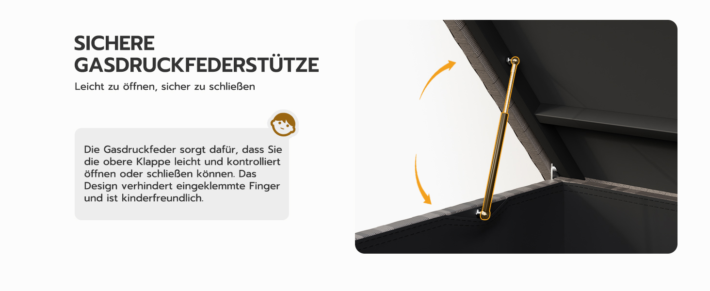 Водонепроникний садовий ящик Amopatio Gartenbox 650л з поліротангу для подушок, металевий ящик для зберігання з газліфтами для саду та балкону, сірий