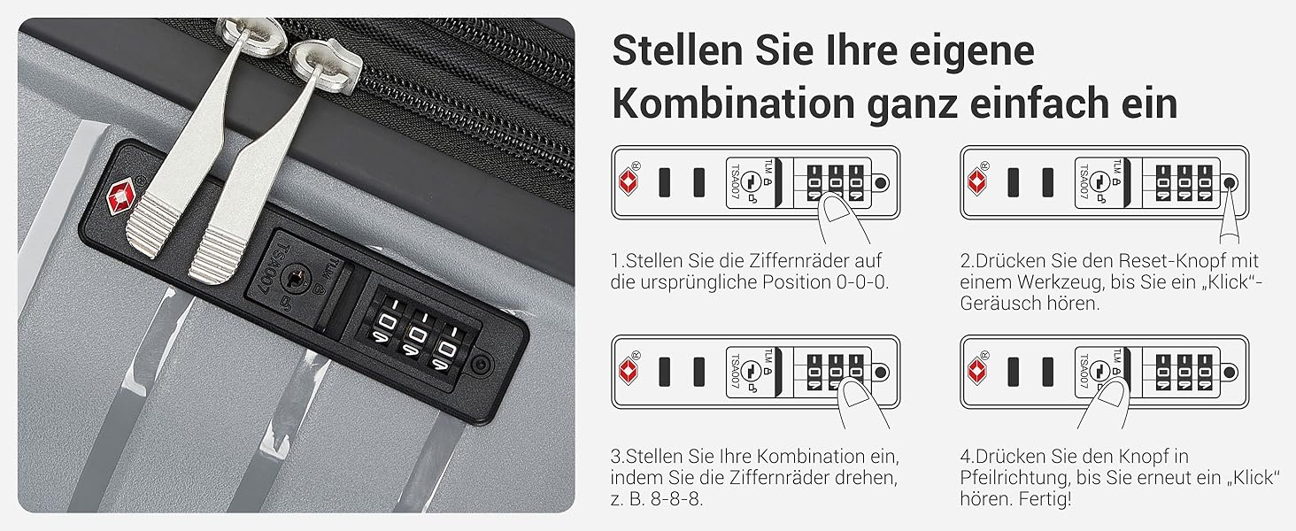Чемодан KONO середнього розміру з жорстким корпусом, PP, з 4 колесами, розширюваний, легкий, з тримачем для напоїв та TSA замком (зелений, L)