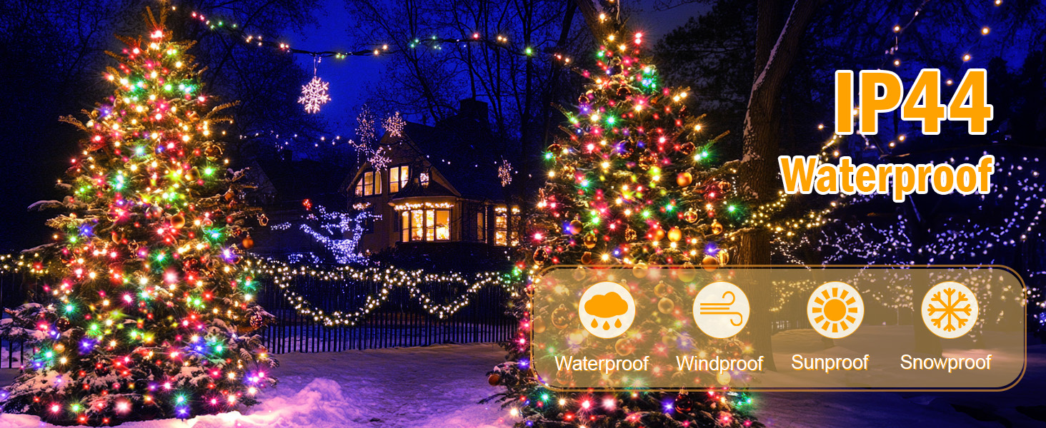 Світлова гірлянда-кільце Auriostar для ялинки 2.5м, 300 LED, 12 ниток, 8 режимів роботи з таймером, для ялинок 150-250 см, багатоколірна