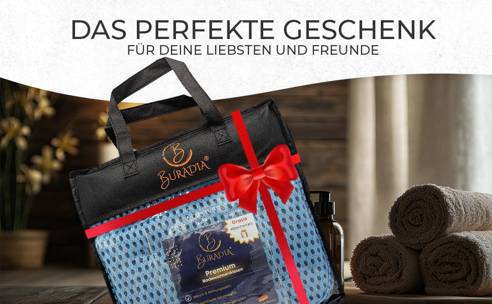 Подушка для ванни з сіткою для прання - Максимальний комфорт та розслаблення з новітньою технологією Air Mesh. Подушка для ванни з 7 міцними присосками. Подушка для шиї/голови (світло-блакитна)