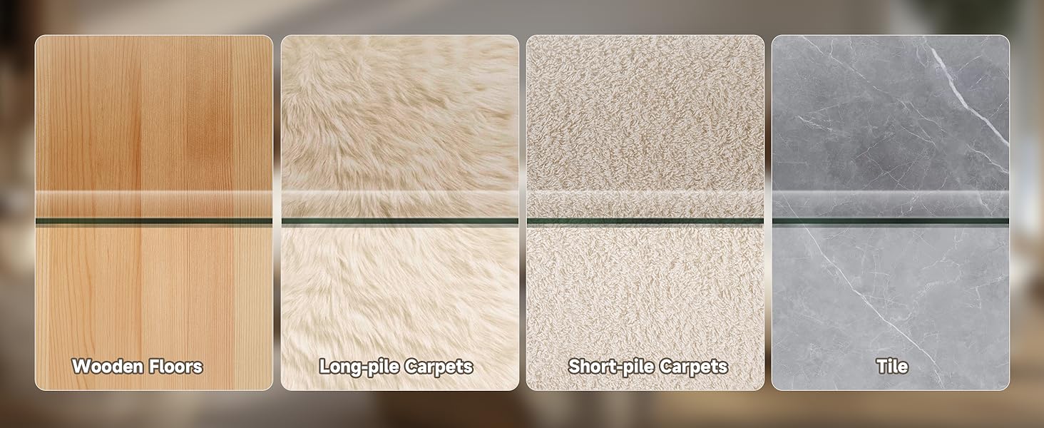 Захисна підкладка під офісний стілець з прозорого скла, 121 x 91 см, з заокругленими краями, для захисту підлоги, підходить для килимових та дерев'яних підлог