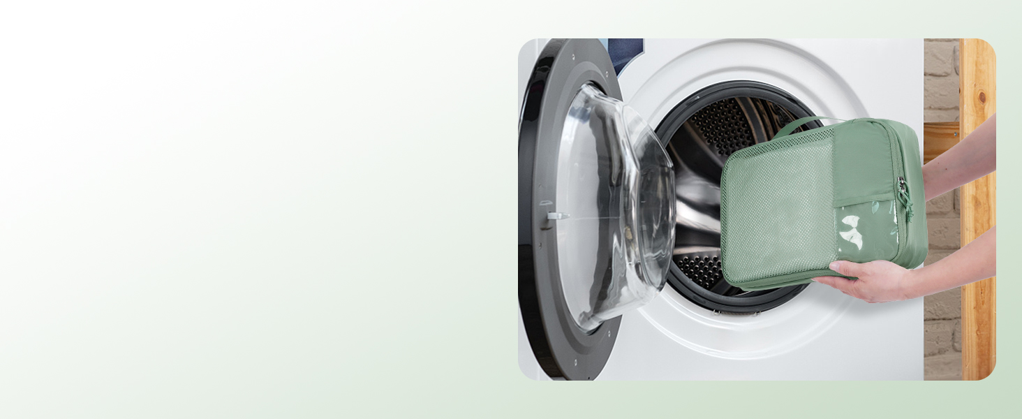 Набір органайзерів для валізи ECOHUB, 6 предметів, дорожні компресійні сумки з ID-тегами з перероблених матеріалів, дихаючі органайзери для подорожей та рюкзака, темно-сірі