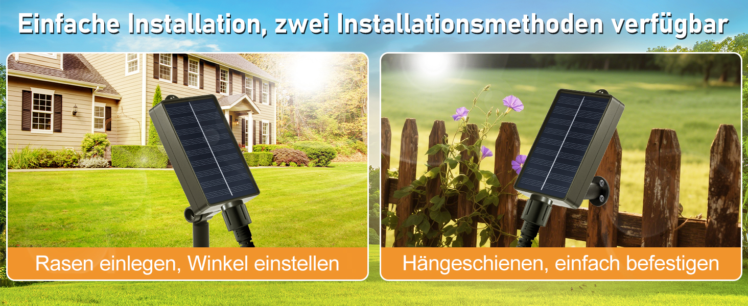 LED гірлянда сонячна для вулиці 10м, 16+1 G40, регульована яскравість, 3 режими, пульт дистанційного керування, вологостійка, тепле біле світло, для саду, балкону, декору вечірок