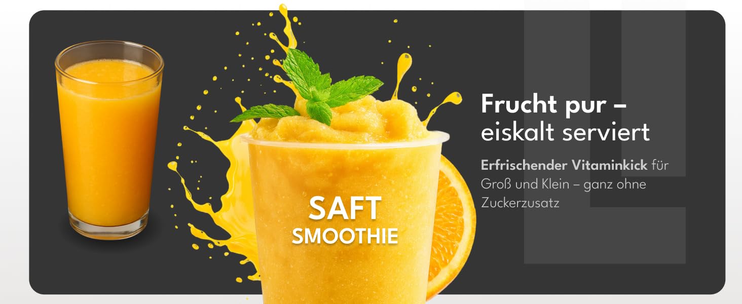 LEBENLANG Преміум машина для приготування сляш 2L - 5 режимів, швидка заморозка за 15 хв, з книгою рецептів та автоочищенням. Ідеальна для дому. Машина для сляш, фрозен сляш, сляшмейкер