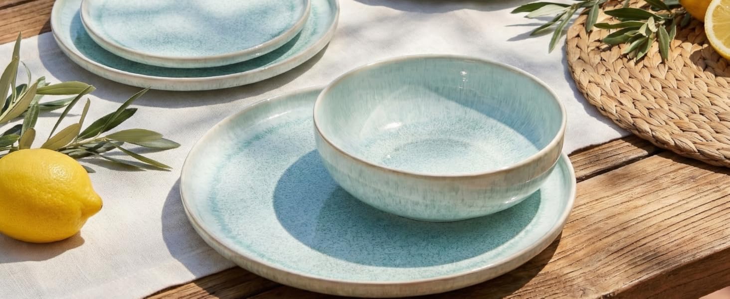 Набір чашок SÄNGER Paros: 4 чашки з порцеляни ручної роботи, 300 мл, набір для кави та чаю, кремовий колір, PREMIUM COLLECTION, 16 предметів