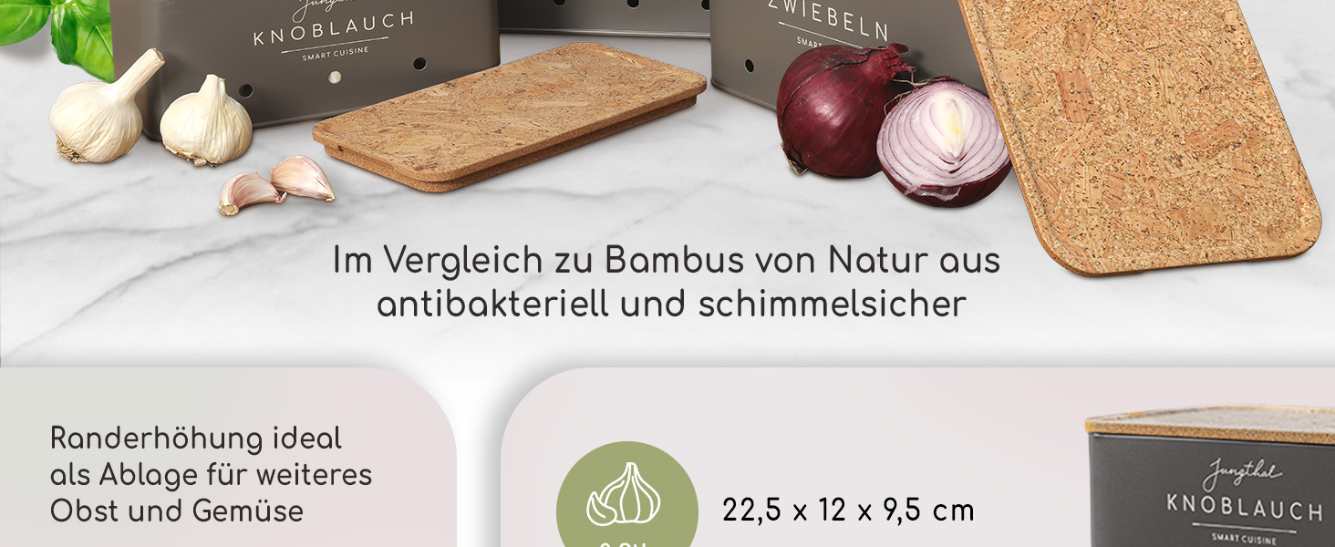 Короб для зберігання картоплі, цибулі та часнику (3 шт.) | Сірий | Короб для картоплі, цибулевий горщик