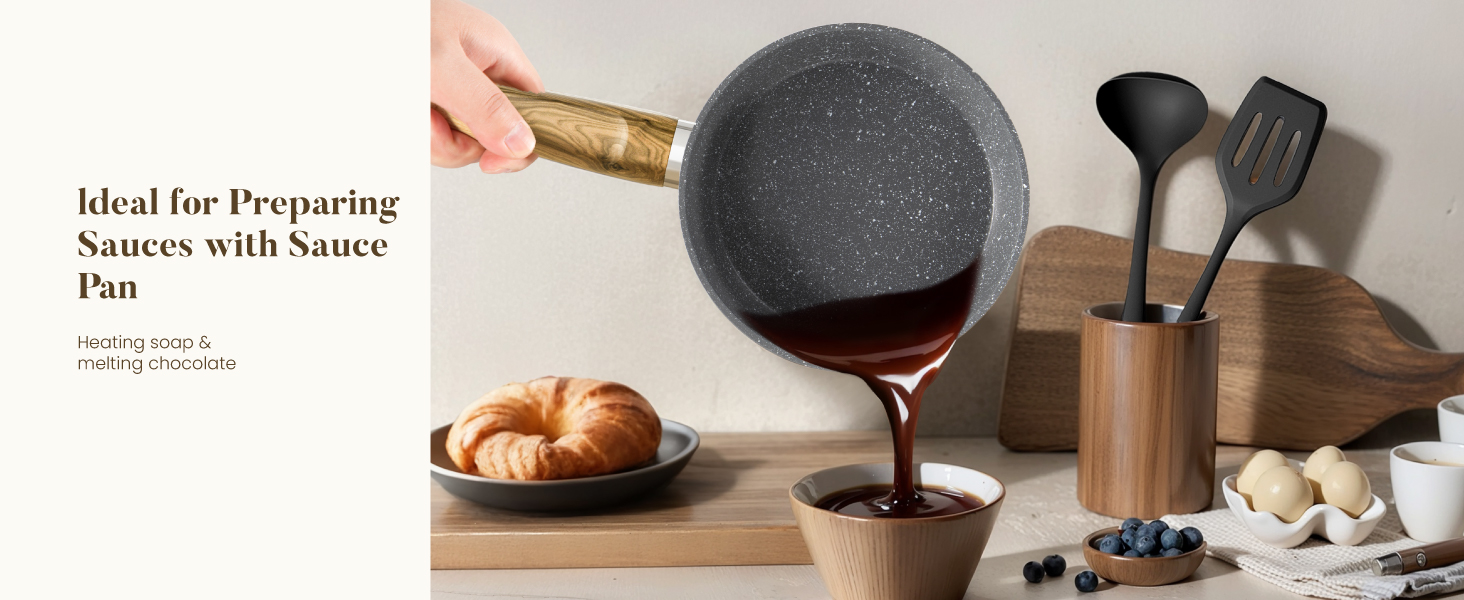 Набір каструль Kitchen Academy Induktion 12 шт. з нержавіючої сталі, сірий граніт, антипригарне покриття, PFOA & PFOS-free