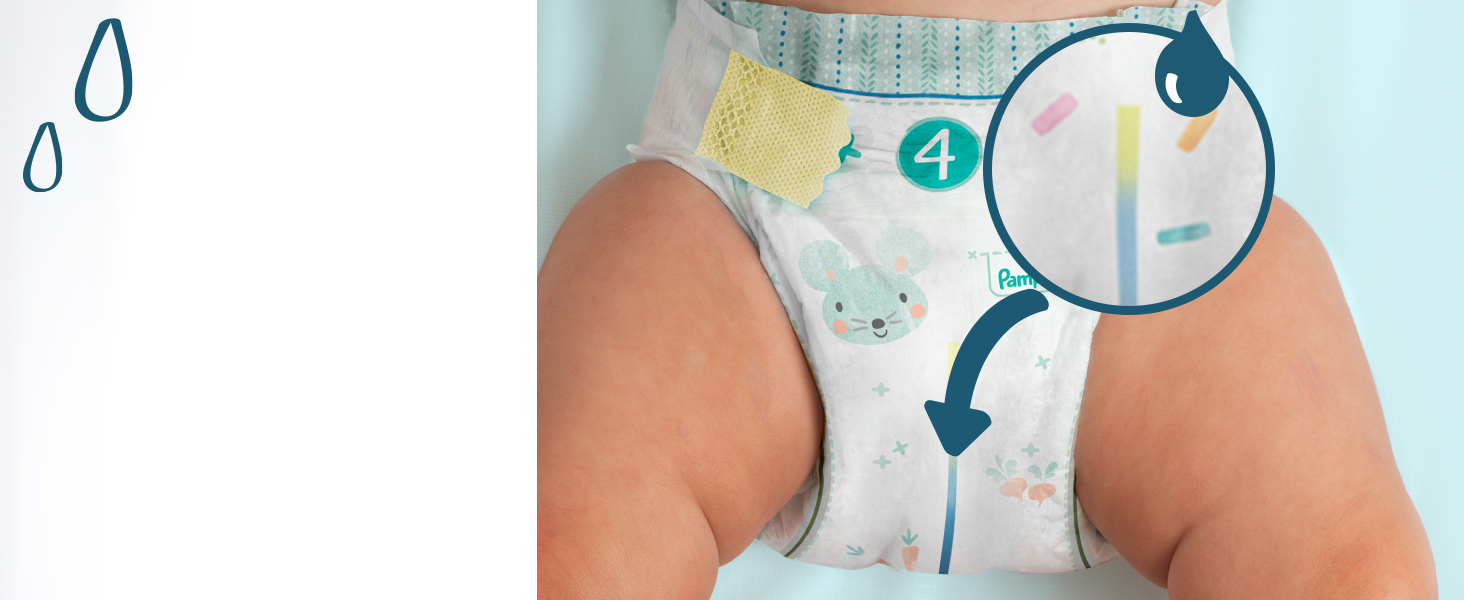 Підгузки Pampers Premium Protection розмір 1 (2-5 кг), 56 шт