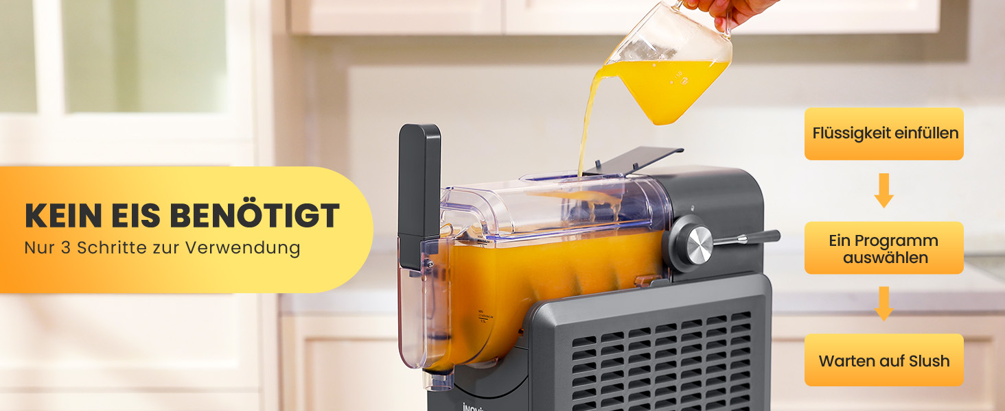 Машина для смузі та коктейлів 2л з самоочищенням, без льоду, 5 програм, для дому (2025)