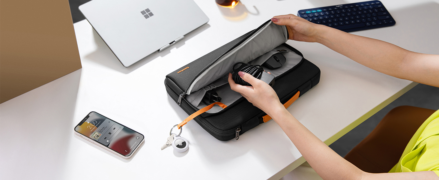 Сумка для ноутбука tomtoc 360° Business для Microsoft Surface Pro 13