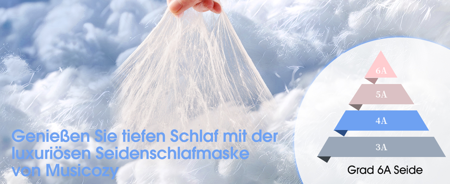 Маска для сну з Bluetooth-навушниками, 100% затемнення, шовкова тканина, для чоловіків та жінок, м'які навушники, Bluetooth-маска для сну, подорожей, блакитний колір