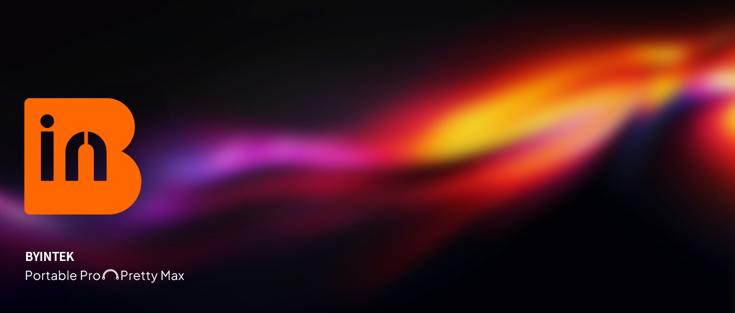 BYINTEK P70 Mini 3D проектор: портативний LED проектор з Wi-Fi, Android 9.0, підтримка 1080P/4K, акумулятор, сумка та штатив (сірий)