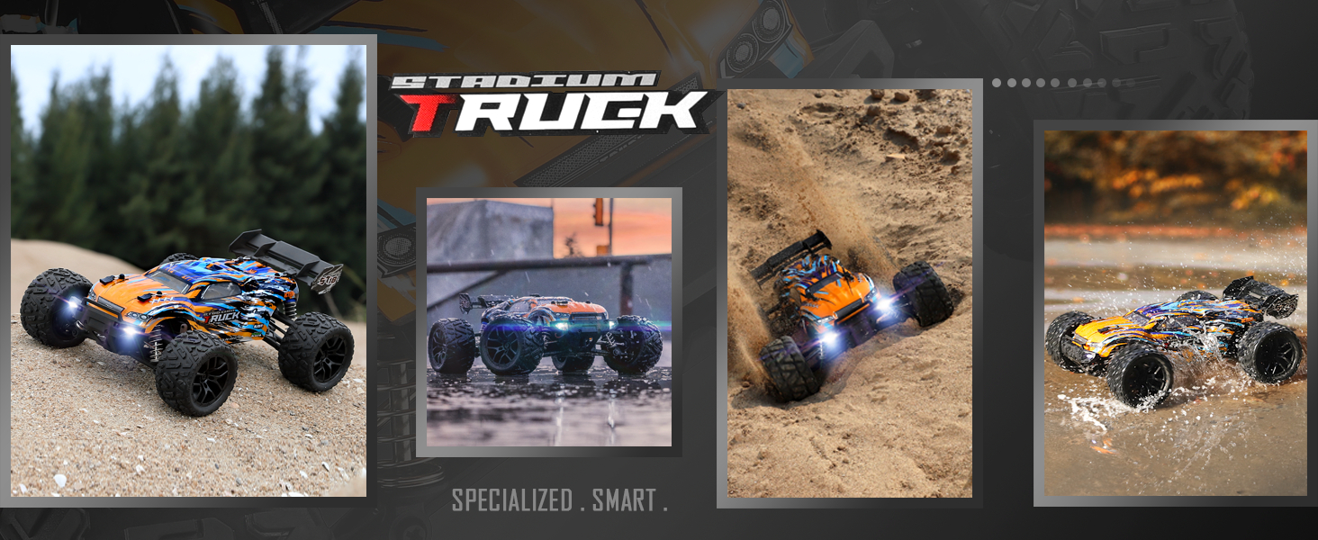 Радіокерований баггі HAIBOXING 1/18 4WD 36 км/год, позашляховик для дітей та дорослих, 2.4Ghz