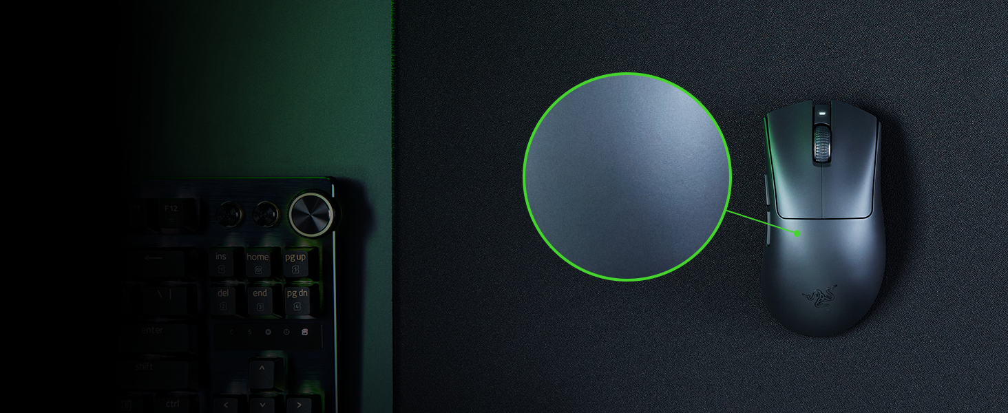 Ігрова миша Razer DeathAdder V3 HyperSpeed бездротова ергономічна, 26K DPI, вага 55г, чорна