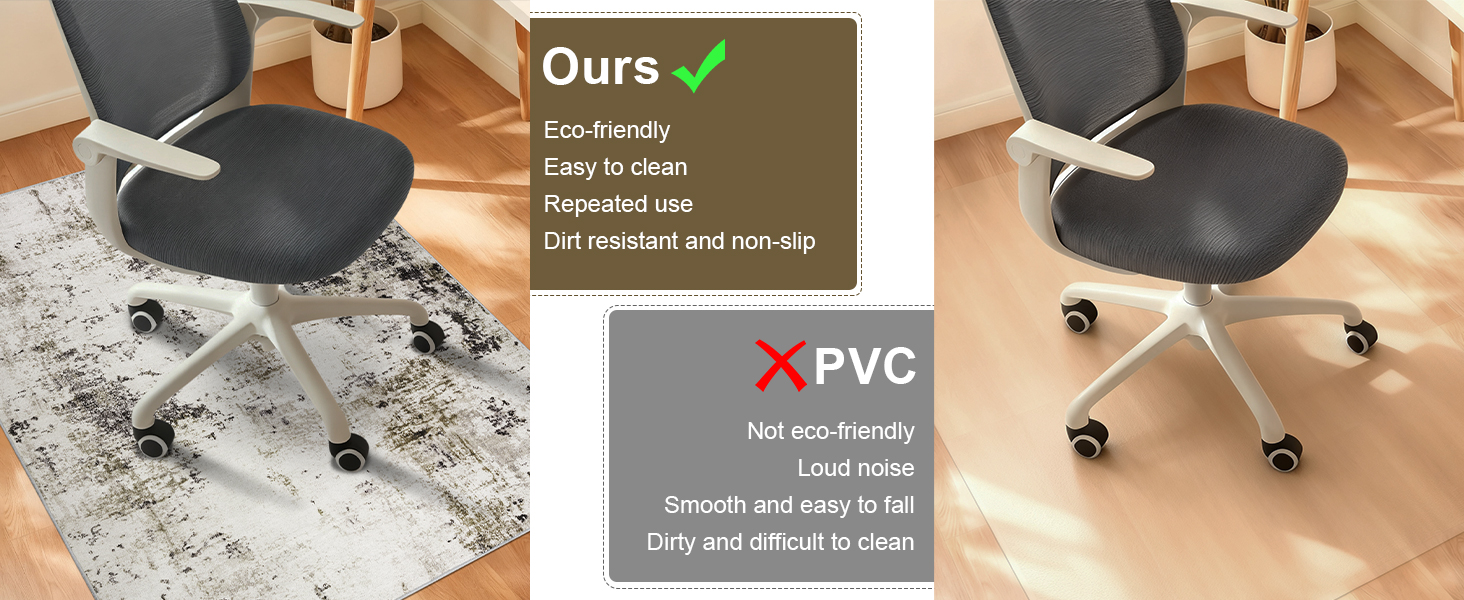 Килимок для підлоги під стілець для твердої підлоги Бохо, килимок під стіл для твердої підлоги, антиковзний килимок для офісного стільця (90x120 см, Тауп)