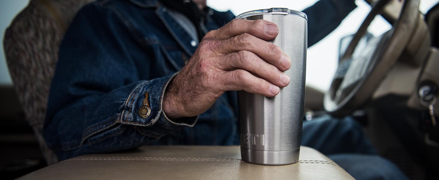 Термос YETI Rambler з кришкою Stronghold, 591 мл (Ultra Marine Violet)