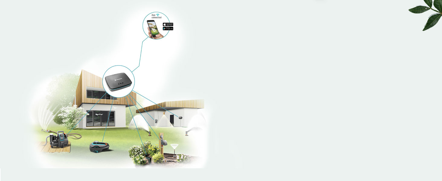 Gardena smart Water Control 19031-20: Розумний таймер поливу з додатком, захистом від заморозків для крапельного та дощувального поливу