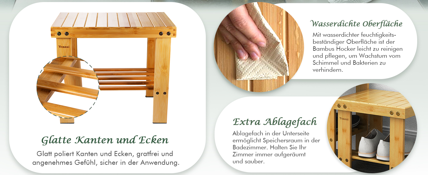 Вінтажний бамбуковий пуф-табурет - 27x23x25 см. Міцний, антиковзний, для дітей, як журнальний столик, підставка для квітів