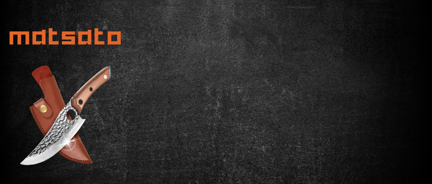 Ніж кухарський Matsato 15 см - оригінальний кухонний ніж для нарізання та подрібнення