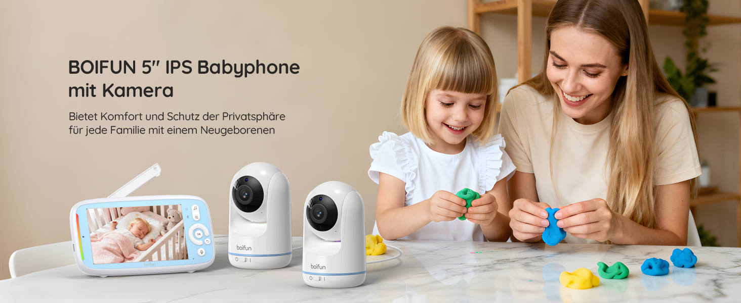 Відеоняня Boifun з камерою, 5