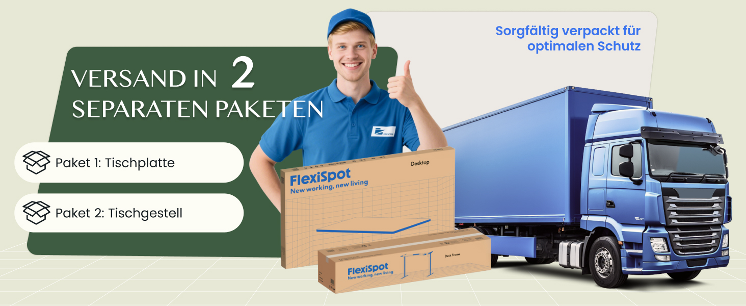 Електричний регульований стіл FLEXISPOT з двома двигунами, 160x80 см, зелено-білий, з пам'яттю та кабельною системою