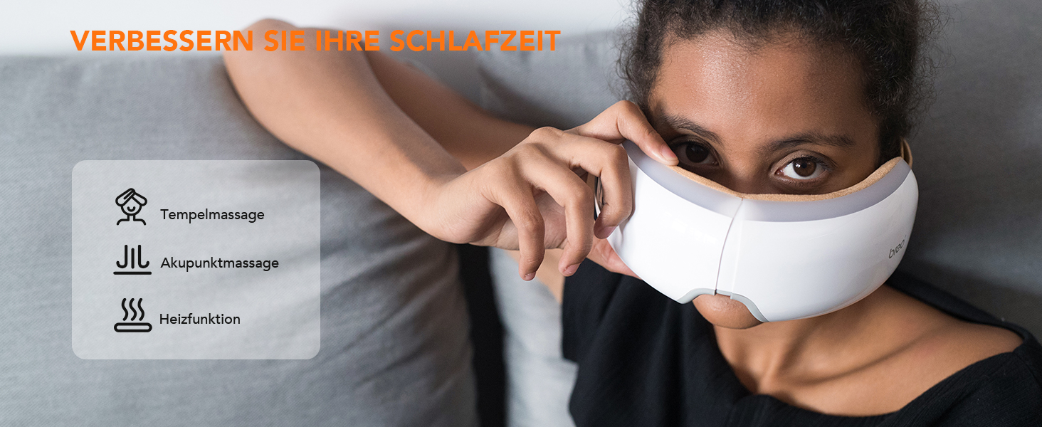 Масажер для очей Breo iSee4 з підігрівом та вібрацією. Знімає втому очей, покращує сон, усуває сухість. Преміум якість.