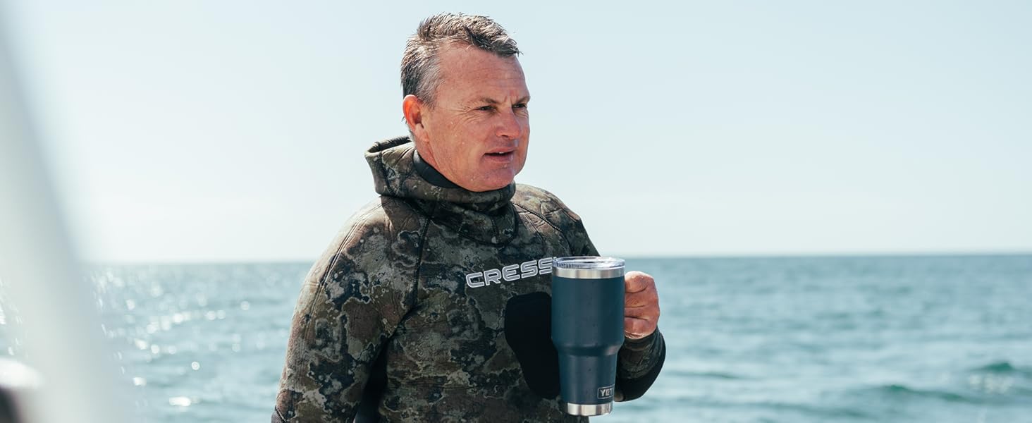 Термос YETI Rambler з кришкою Stronghold, 591 мл (Ultra Marine Violet)