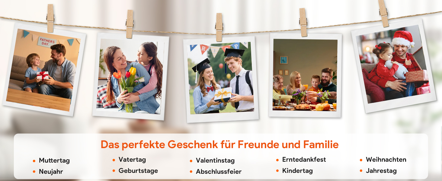 Frameo Цифровий фоторамка 10.1 дюйма, WALN, 32 ГБ, автоповорот, відправка фото/відео через додаток