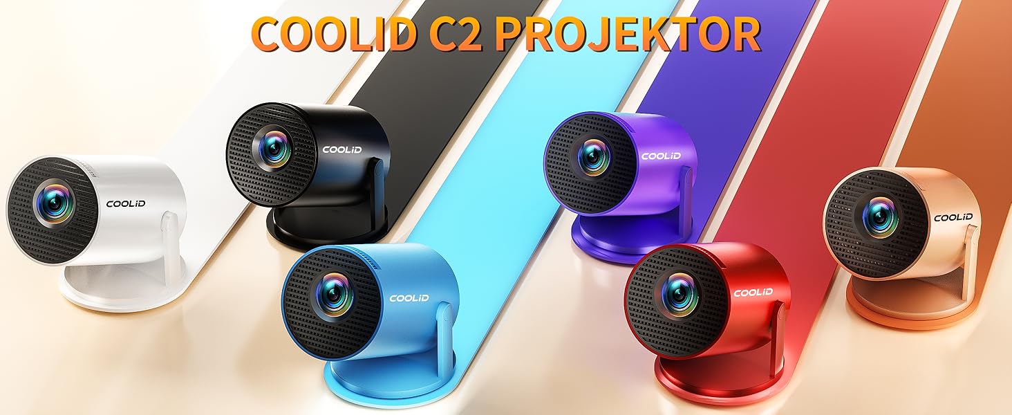 Портативний проєктор Mini Beamer 4K Full HD з Wi-Fi 6, Bluetooth 5.4 та автоматичною корекцією трапецеїдальних спотворень. Підтримка 4K, Full HD, 1080P. Сумісний з TV Stick, USB, Laptop, PC. В комплекті миша та пульт дистанційного керування. Чорний колір.