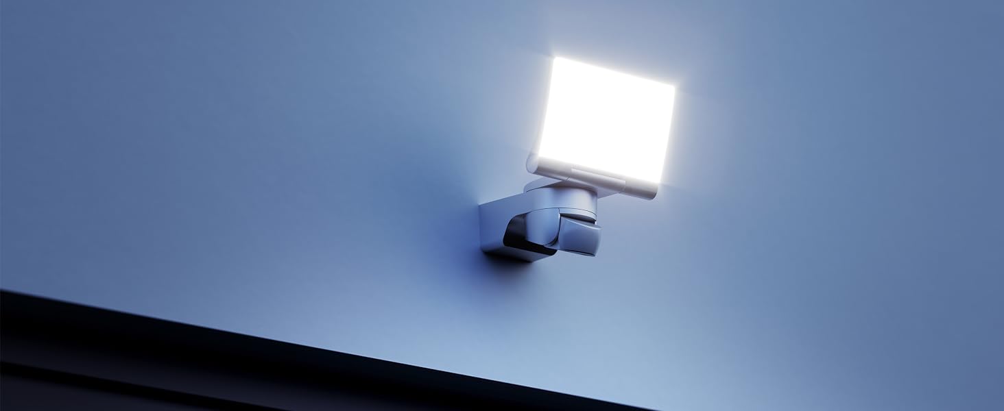 Світлодіодний прожектор Steinel XLED Home 2 S, поворотний LED-ліхтар 13.7 Вт, 1550 Лм, кут огляду 180°, дальність 10 м, для зовнішнього використання (чорний, без датчика руху)