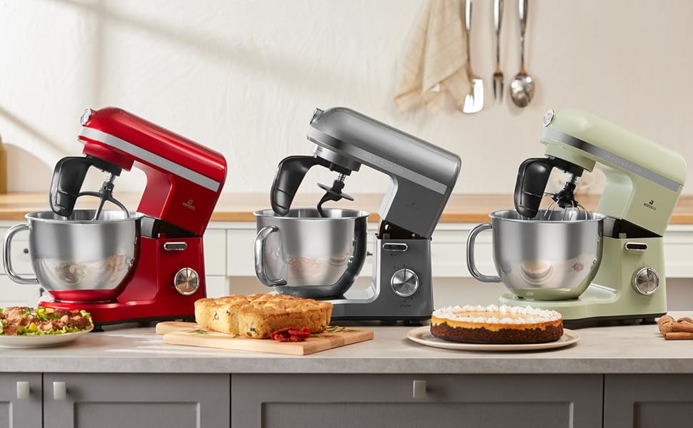 Кухонний комбайн Karaca Mastermaid Chef Pro: міксер, подрібнювач, 1500W, 5 л, Soft Cream