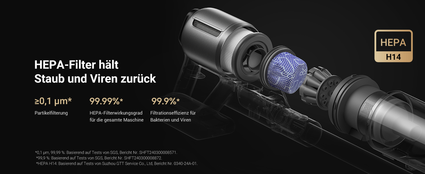 Dreame Z30 - Бездротовий пилосос з потужністю 190AW, LED-дисплеєм та турбо-щіткою для видалення шерсті тварин, 90 хвилин роботи, ідеальний для прибирання дому