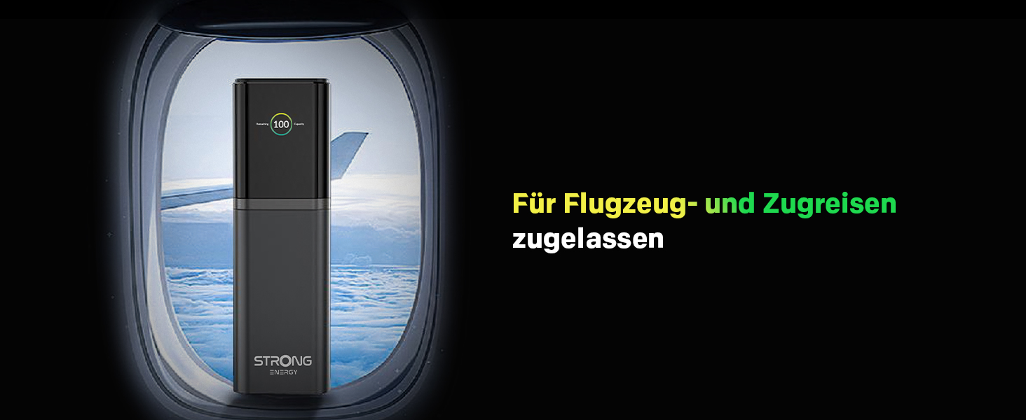 Power Bank STRONG S-19, 12000mAh, 176W, USB-C PD 3.1 + UFCS, TFT-дисплей, для iPhone, Galaxy, MacBook, iPad, 12000 мАг