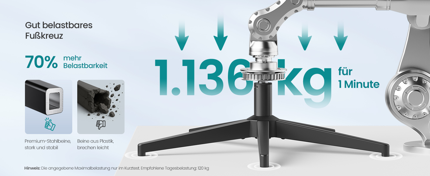 Офісний стіл SONGMICS: ергономічне крісло з регульованою поперековою та підголовною підтримкою, до 150 кг, регульована висота, чорний (OBN066GD01)