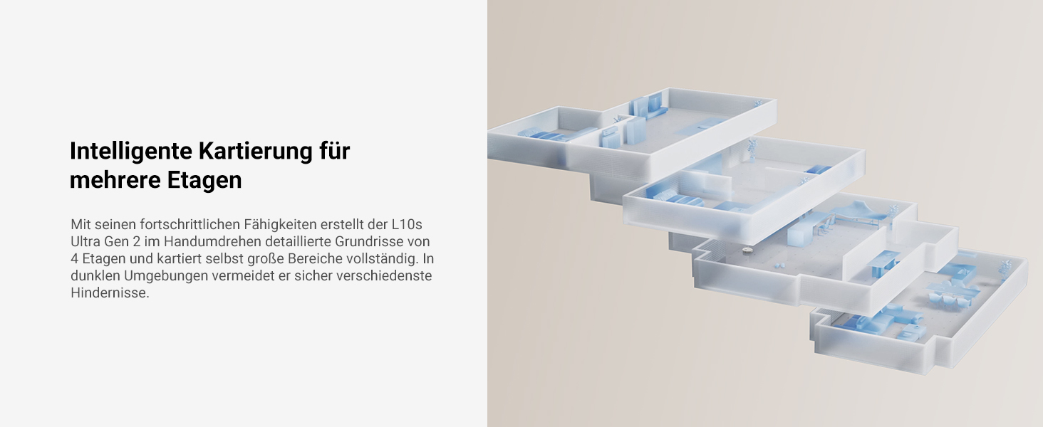 Робот-пилосос Dreame L10s Ultra Gen 2 з функцією миття, технологія RoboSwing™ та потужністю 10 000 Pa Vormax™, режим для тварин, автоматична станція, потужне прибирання килимів
