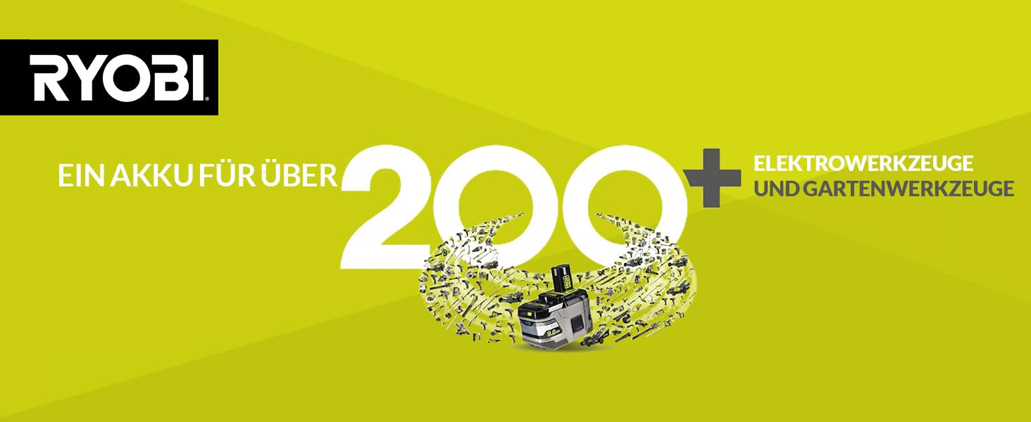 Акумуляторний повітродув RYOBI ONE+ OBL1820S 18V (245 км/год, 2.6 м³/хв) без акумулятора та зарядного пристрою