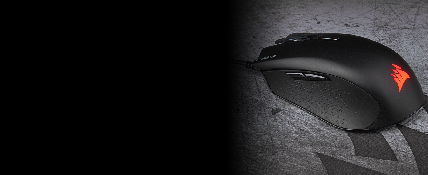Ігрова миша Corsair Harpoon PRO RGB FPS/MOBA, оптична, дротова, чорна