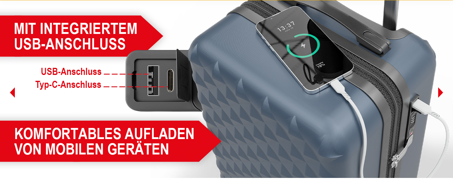 Набір валіз Onbest Premium 4-в-1 з жорстким корпусом, TSA-замком та USB-портом. В комплекті: ваги, ремені, адресники, тримач для напоїв, чохол для взуття та чотири чохли від пилу. Рожевий колір.