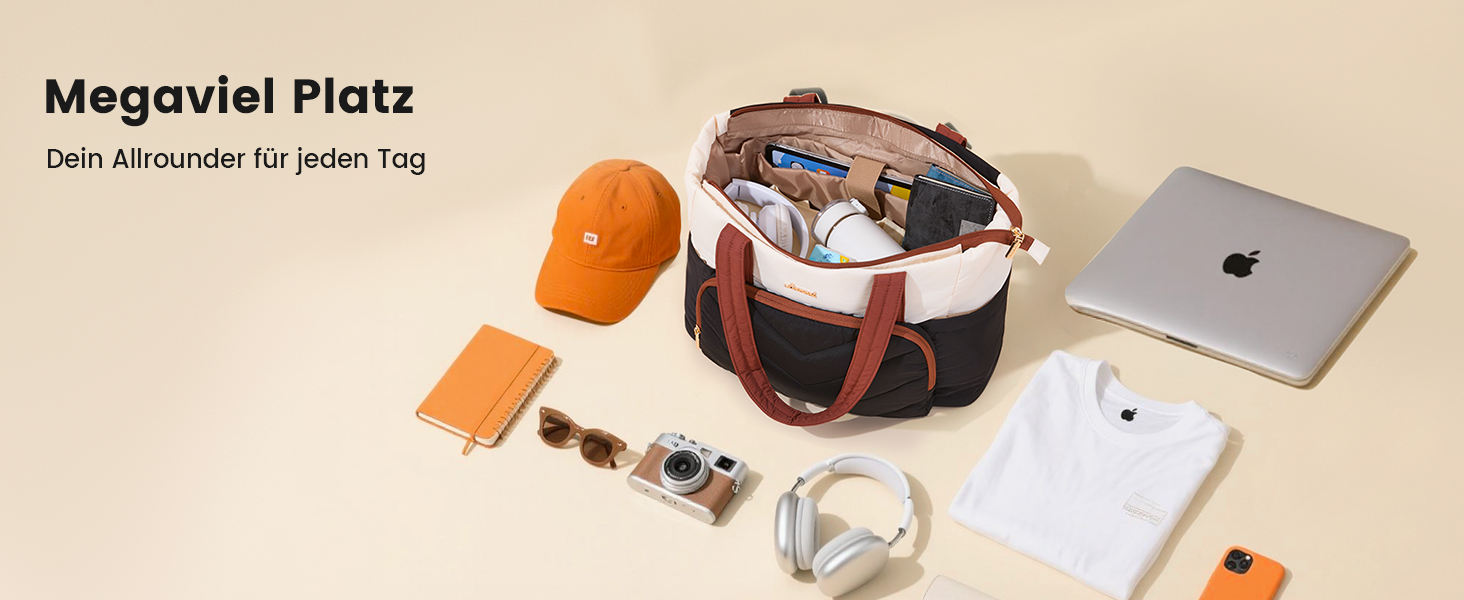 Сумка-шопер LOVEVOOK для жінок: велика, легка, 15.6