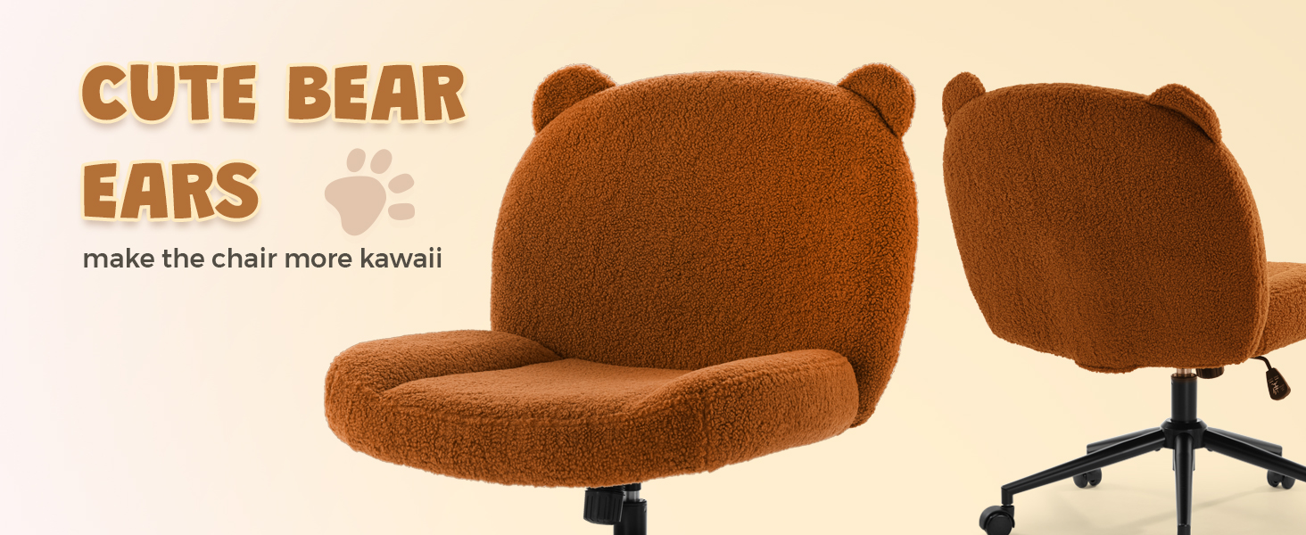 Офісний стілець IWMH без підлокітників, регульована висота, поворотний, на колесах, з тканинним сидінням, ергономічний, крісло для читання з широким сидінням для посадки в положенні 