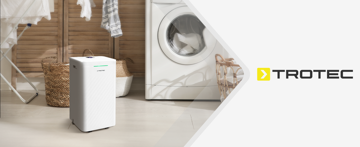 Тотек TTK 27 HEPA – осушувач повітря та очищувач з HEPA-фільтром H13, 12 л/24 год, гігростат, LED-індикатор якості повітря, таймер