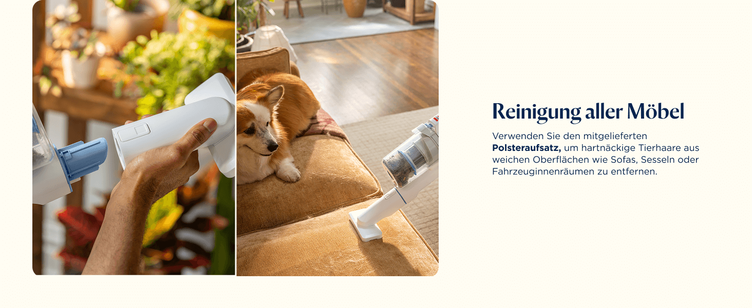 Акумуляторний пилосос Bissell PowerClean FurGuard для шерсті тварин з HEPA-фільтром, 2500 mAh, 50 хв роботи