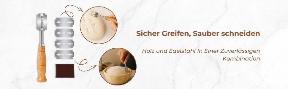 Набір для приготування закваски Crustica 8 частин: гномки круглі та овальні, скляна тара та аксесуари для випічки хліба