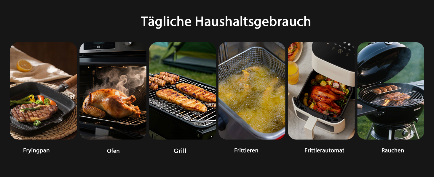 Бездротовий термометр для м'яса BlueSwan Grillthermometer з LCD дисплеєм (2 шт.), водонепроникні зонди IP67, 48 годин роботи від акумулятора, магнітна коробка, Bluetooth 150м, додаток з 9 режимами приготування, термометр для BBQ, духовки, гриля, кухні