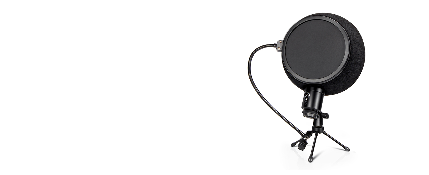 Універсальний пантограф (тримач) для мікрофона YOUSHARES, сумісний з HyperX QuadCast S/2S, Blue Yeti, Rode PodMic, Razer Seiren V3 Mini — для стрімінгу, геймінгу та подкастингу, чорний