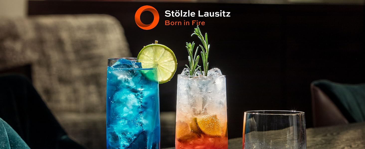 Бокали для білого вина Stölzle Lausitz Weinland 6 шт, 290 мл - Кришталеві келихи для червоного та білого вина, Німеччина