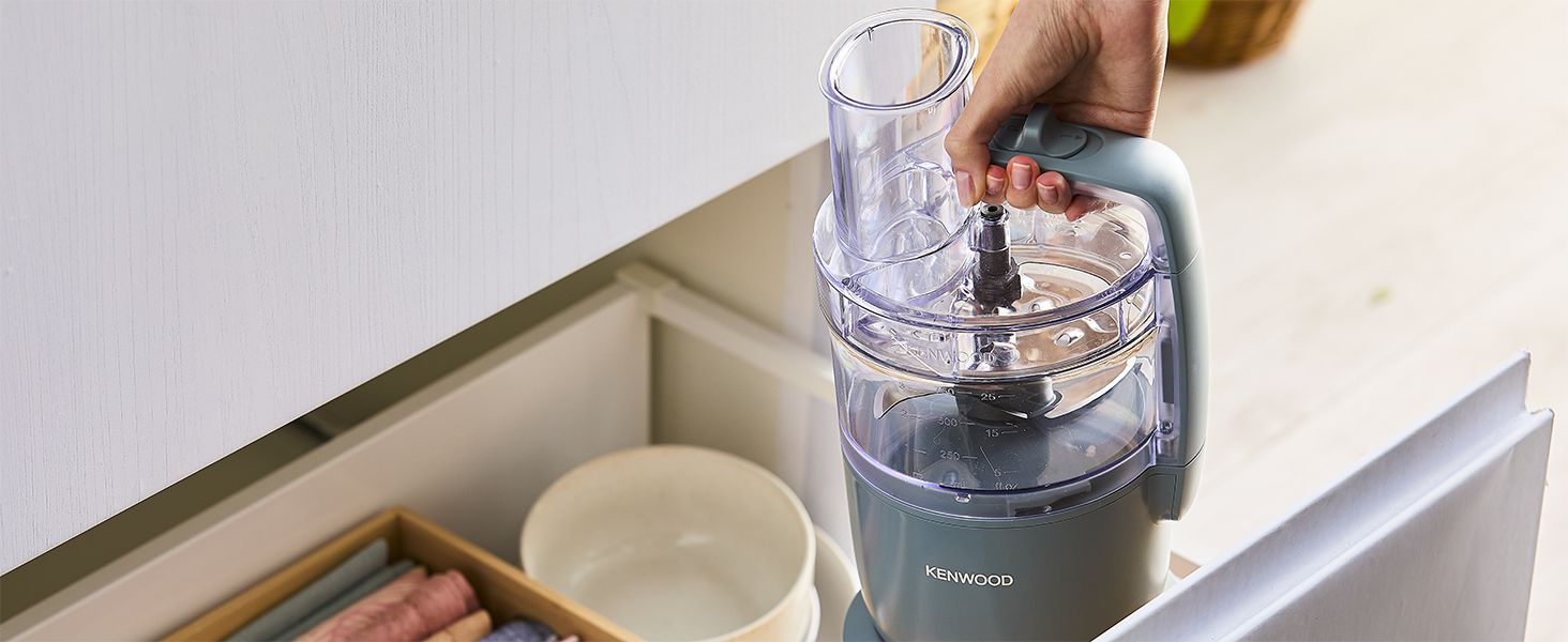 Кухонний комбайн Kenwood MultiPro Go FDP22.130GY, 650 Вт, 1,3 л, Кольори: блакитний та сірий