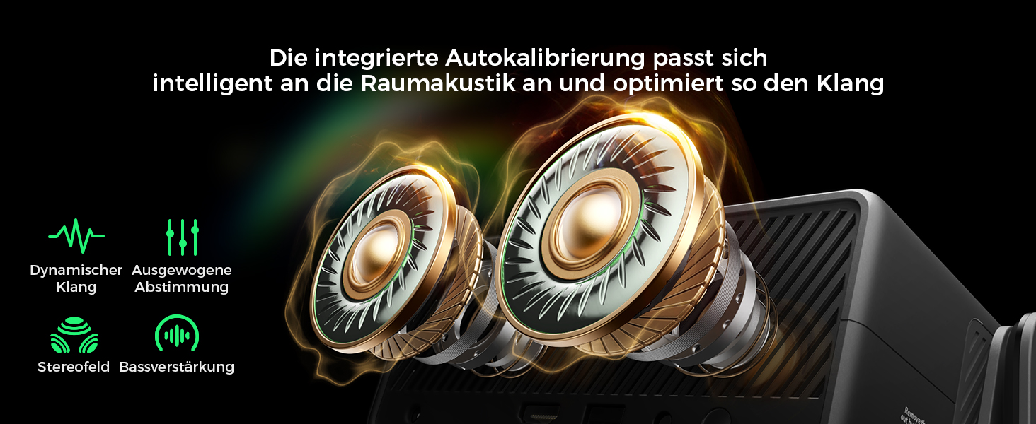 Проектор Beamer 4K з Wi-Fi 6 та Bluetooth, 28000 Люмен, електричний фокус, підтримка Netflix, 10000+ Apps, для дому та на вулицю