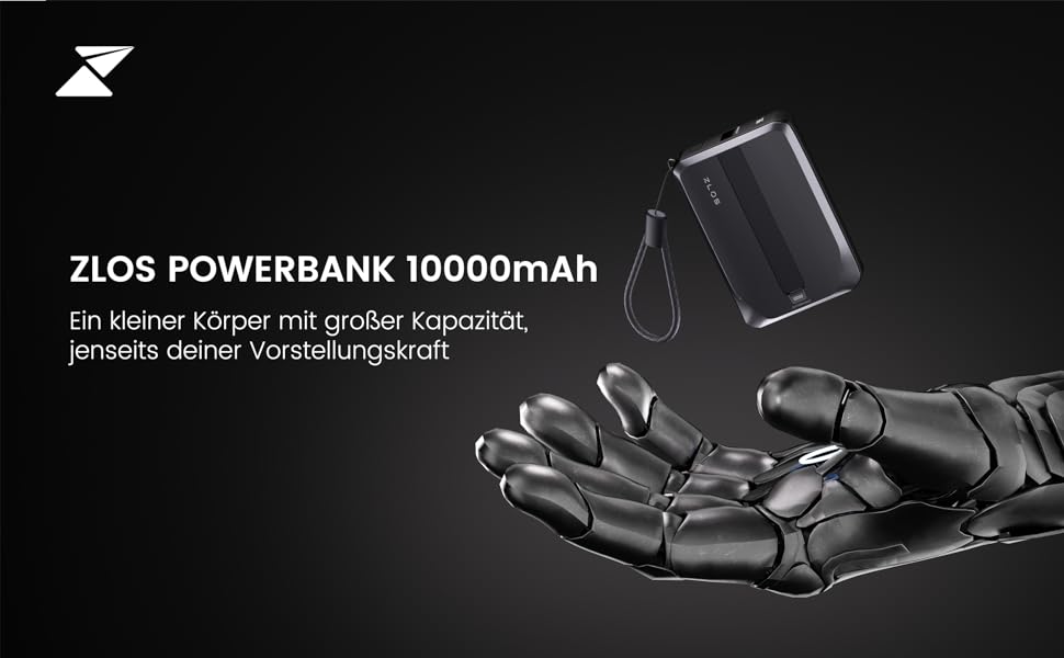 Кабелі, світлодіод, сумісний з iPhone, Samsung, Huawei, iPad, Switch, 10000mAh, USB-C, 2