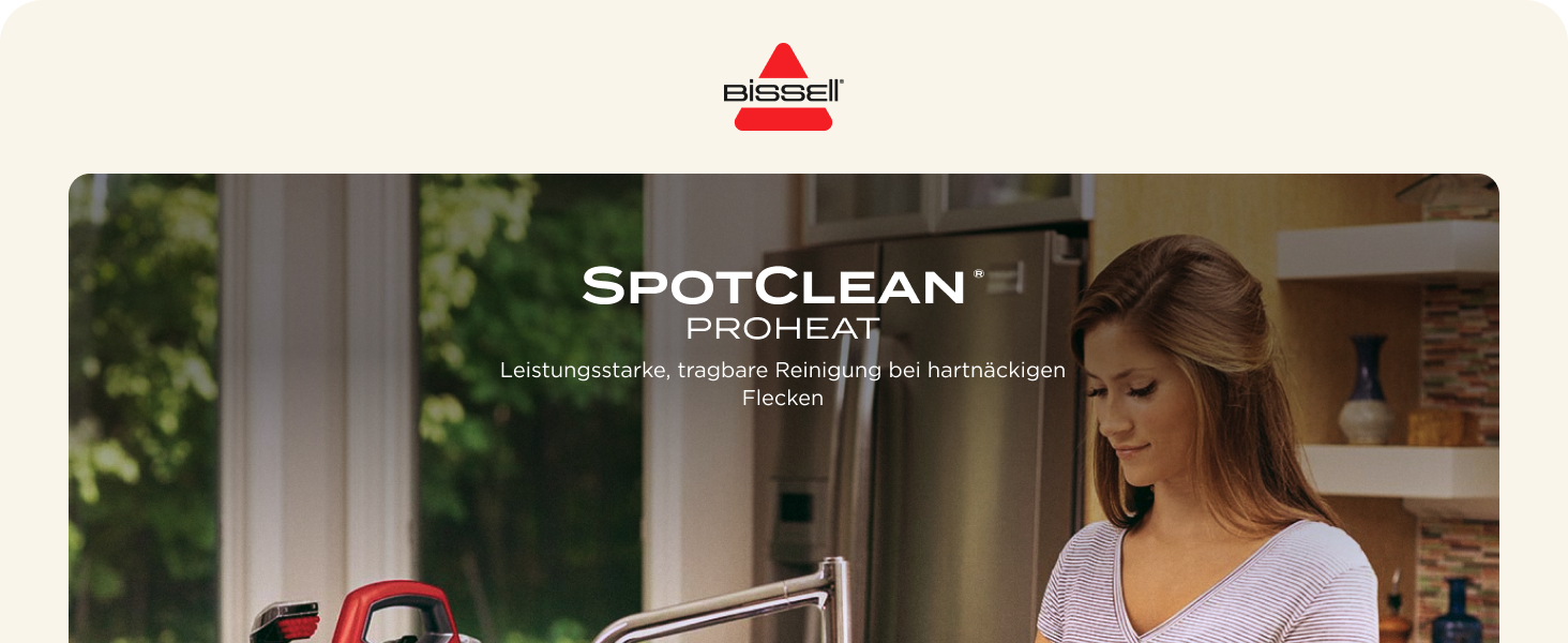 BISSELL SpotClean ProHeat: професійний мийник для килимів та м'яких меблів з HeatWave технологією, 330W, 36988